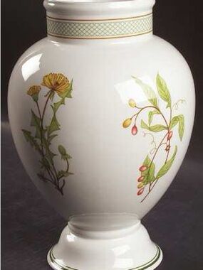 Eden by Villeroy & Boch 10 Inch Vase Rare Discontinued Pattern